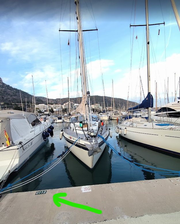 Mooring 112 location