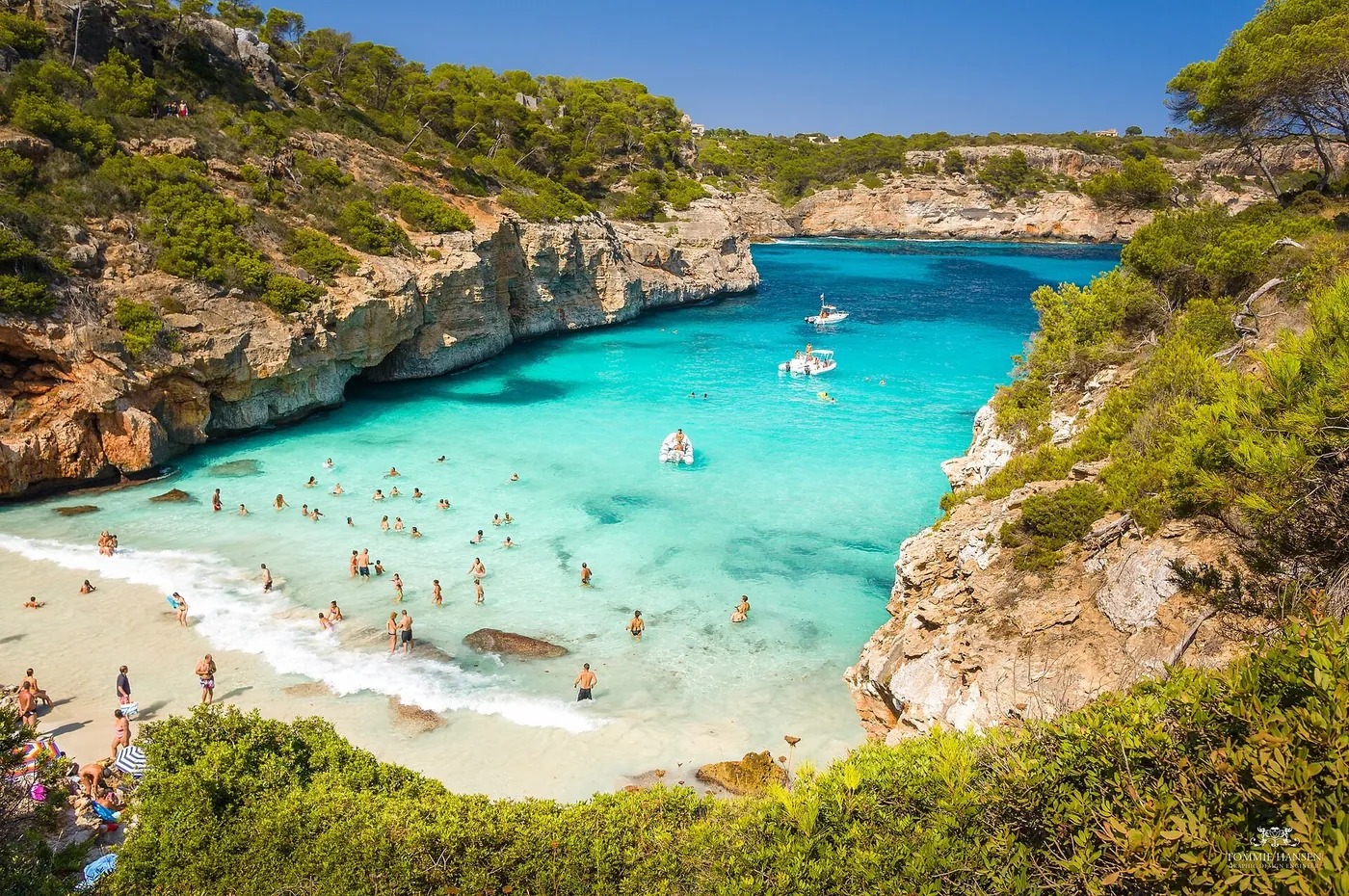 Caló des Moro, en el sureste de Mallorca