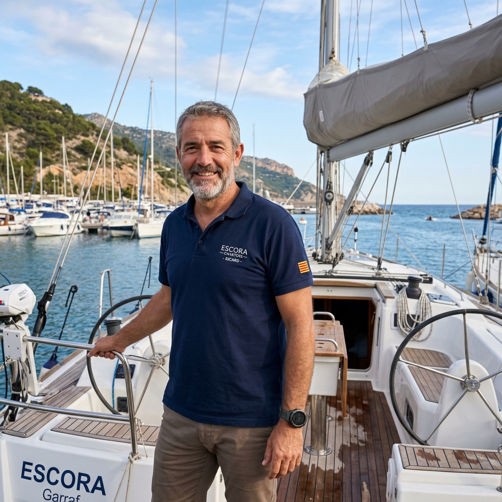 Patrón profesional gestión de barcos Sitges